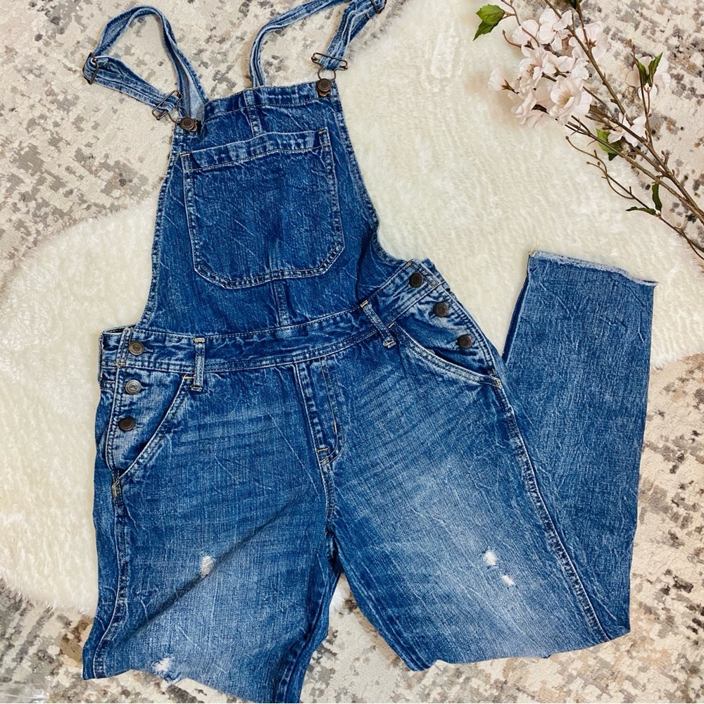 Aéropostale Blue Denim Overalls